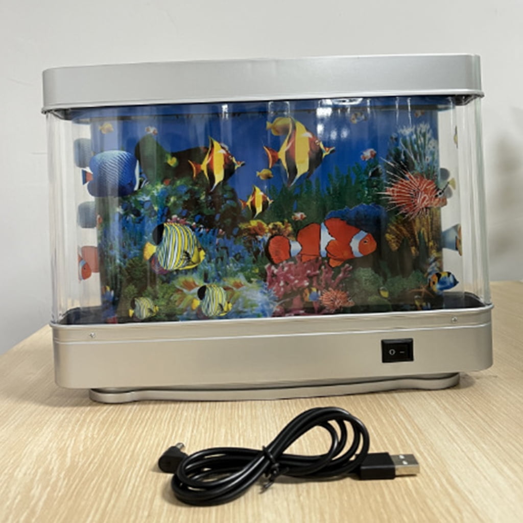 Miiottaa Night Light Baby Aquarium Ocean Theme Decors Lamp For Bedrooms And Parties