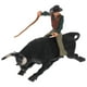 thumbnail image 5 of 1 juego de simulación de toro vaquero occidental, modelo de adorno para niños, juguete estático de matador, 5 of 6