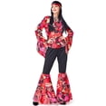 thumbnail image 6 of HOWPAY Halloween Costumes For Women Hippie Cosplay Outfit Set Retro Role Play Fancy Dress For Masquerade Carnival Party Stage Performance Event Halloween Costume L, 6 of 6