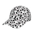 thumbnail image 6 of Lsque Cute Panda Baseball Cap Trucker Low Profile Hat Golf Dad Hat Adjustable Original Classic Unconstructed Plain Cap Men Women, 6 of 9