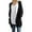 Black, variant on Baqcunre Women's Solid Medium Long Loose Plus Size Double Pocket Kink Twist Texture Cardigan Women Clothing Cardigan Sweaters for Women Long Cardigans for Women Trendy Womens Jacket Army Green L
