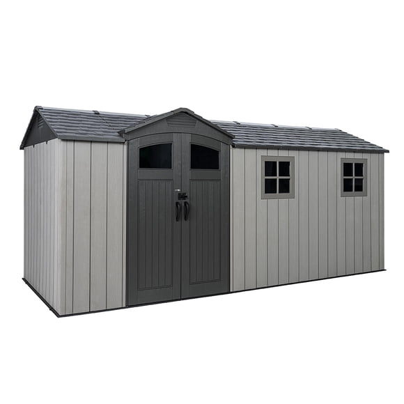Lifetime 16.5 Ft x 7 Ft Side Entry Outdoor Storage Shed