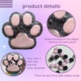 thumbnail image 5 of Stress Relief Toys Cat paw,Cute Cat Paw Shaped Cushion for Home Decor，Soft Plush Pillow for Sofa，Bed，and Office Chair Pink and White, 5 of 5