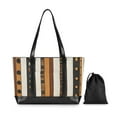 thumbnail image 7 of FORMRS Canvas Laptop Tote Bag for Women with 15.6" Computer Compartments Shoulder Handbag, Abstract Dots, 7 of 7
