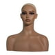 thumbnail image 1 of Soporte de maniquí para peluca, cabeza de maniquí femenina realista, multifuncional con hombros para postizos, gafas, hombres y, 1 of 9
