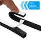 thumbnail image 3 of Sellado de Climas para Puertas, 2 Rollos de Cinta de Sellado de Espuma de 3/8" W x 3/16" T, Tira de Aislamiento Negra (Longitud de 6.56 Pies) 3/8" W x 3/8" T 2, 3 of 5
