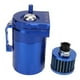 thumbnail image 2 of Tanque De Depósito De Aceite, Lata De Captura De Aceite De Alta Resistencia De Aleación De Aluminio Eficiente Profesional A Prueba De Herrumbre Con Filtro De Ventilación Para ANGGREK Azul, 2 of 8