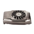 thumbnail image 1 of Mobile Phone Cooler Super Silent Phone Cooler with  Air Outlet Technology Retractable Clip Portable Cooling Fan for Gaming Video Watching, 1 of 7