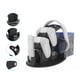 thumbnail image 5 of Soporte para auriculares con controlador 3 en 1 para PS5 PS4 Xbox Series X One (negro), 5 of 9