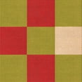 thumbnail image 1 of Ahgly Company Tapis d'Intérieur Lavable en Machine Carré Rouge Lave, 5 Pieds Carré, 1 of 7