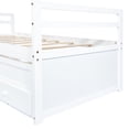 thumbnail image 6 of Miniyam Wood Twin Size Bed with Trundle, Storage Drawers for Kids, White, 6 of 8