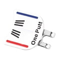 thumbnail image 3 of One Putt Durable Metal Golf Mini Magnetic Ball Marker Golfer Hat Visor Clip Accessory (2#), 3 of 8