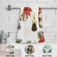 thumbnail image 6 of Christmas Gift Hand Towel Absorbent Bath Towels for Bathroom Sports Gym(28.3" X 14.4") Set of 2, 6 of 8