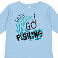 thumbnail image 4 of Inktastic Let's Go Fishing Boys or Girls Long Sleeve Toddler T-Shirt, 4 of 5