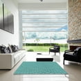 thumbnail image 6 of Ahgly Company Indoor Rectangle Patterned Deep-Sea Green Area Rugs, 8' x 10', 6 of 6