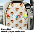 thumbnail image 5 of Kdxio Funny Corgi Print 2 Pack Car Kick Mat Seat Cover Back Protector Mat with Pockets for Organizer Backseat Protector and Storage Anti Kick Pad for Vehicles, 5 of 9