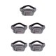 thumbnail image 1 of Minnieouse Riñonera deportiva para mujer: amplia aplicación, adecuada para senderismo, jogging y ciclismo, riñonera gris oscuro Type2 NO2, 1 of 6