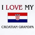 thumbnail image 2 of CafePress - I Love My Croatian Grandpa Infant Bodysuit - Baby Light Bodysuit, Size Newborn - 24 Months, 2 of 4