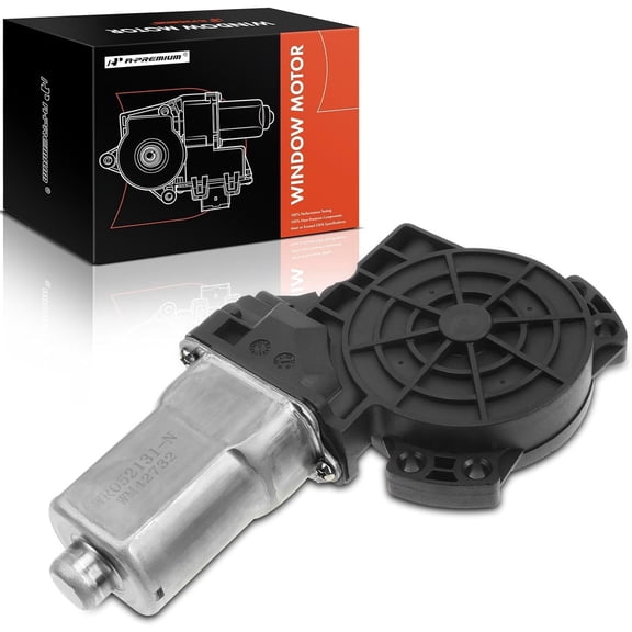 A-Premium Front Left Driver Side Window Lift Motor Compatible with Hyundai Santa Fe 2007-2012 Sport Utility, 2-Pin Connector (Without Auto-Up Function), Replace# 824502B000