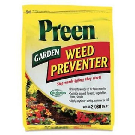Preen 13 LB 2080 SQFT Coverage Garden Weed Preventer