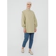 thumbnail image 6 of Green - Crew neck - Cotton - Tunic - Refka, 6 of 6