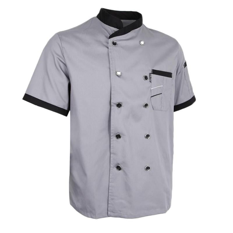 Whites Chefs Apparel Chicago Jacket Short Sleeve White Coat Top Unisex Workwear 