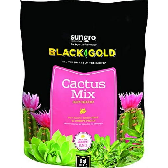 Sun Gro Horticulture 1410602.Q08P Black Gold Cactus Mix (8 qt)