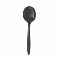 Mediumweight Polypropylene Cutlery for Soup Spoon, Black - 1000 Carton