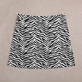 thumbnail image 4 of Zebra Print Skirt Women Animal Stripes Retro Mini Skirts Summer Street Fashion High Waist, 4 of 7