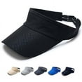 thumbnail image 2 of Sports Sun Visor Hats Cotton Twill Ball Adjustable Sun Caps for Men Women, 2 of 2