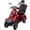 Red-63" All-Terrain Cruising, variant on 4-Wheel Mobility Scooter for Adults Seniors 1000W Heavy Duty Motor Electric Scooter 15.5MPH 34 Miles Long Range 400lbs Max Load All Terrain Red