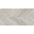 thumbnail image 4 of The Tile Life Saxon 24" x 48" Gray Chevron Matte Porcelain Floor and Wall Tile, Case of 2, 4 of 14