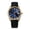 Blue, variant on 4.64CT Luxury Half Iced Out Moissanite Watch, Rubber Strap Automatic Mechanical Wristwatch with Miyota 8215 Movemen
