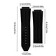 thumbnail image 5 of 24mm Silicone Band Plastic Black Watch Band For Hublot, 5 of 5