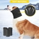 thumbnail image 3 of Alivie la ansiedad suéter para mascotas cuello a prueba de viento oído elástico reducción de ruido manga cálida orejeras suministros para el hogar para interiores y exteriores gris S Eigraketly PT000623-04, 3 of 7