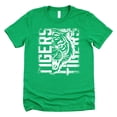 thumbnail image 3 of Tigers Shirt for Teens Women and Men School Game Day T-Shirts School Spirit Tee Vintage Green Shirt Adult Small, 3 of 5