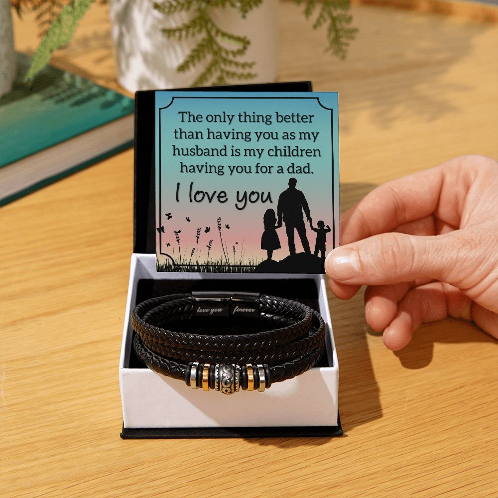 To My Husband My Only Love You Forever Bracelet