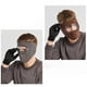 thumbnail image 3 of Casco de protección facial  extraíbles Escudo bucal Patinaje gris shamjiam Cubierta completa de esquí, 3 of 5