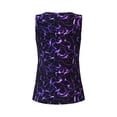 thumbnail image 5 of Lsque Galaxy Lightning Printed Workout Tank Tops for Women, Athletic Sports Tank Tops, Compression Sleeveless Dry Fit Shirts,Sleeveless Yoga Shirt-X-Large, 5 of 9
