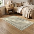 thumbnail image 2 of ODIKA Nautical Compass Stripe Cartouche Border Inspired Subtle Sisal Flowing Dynamic Non-Slip Low Profile for Guest Room, Lounge, Apartment, 2 of 7