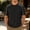 c01Black, variant on USNSM Comfy Cotton Shirts Running Athletic Shirt Baggy Crew Neck Workout Gym Tees Fitted Short Sleeve T-Shirts Summer Trendy Tshirts White XXL