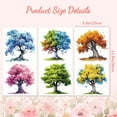 thumbnail image 2 of Rub on Transfer Decals for Furniture Crafts Chinese Flower Vase 6"x12" 3Pcs Waterproof UV Transfer Decals Sticker for Dresser Glass Porcelain Wood Plastic, 2 of 9