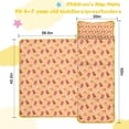 thumbnail image 5 of Orange Christmas Gingerbread Man Pattern Toddler Nap Mats for Kids Preschool,50"x20" Sleeping Mat Bag or Kids,Toddler Sleeping Bag,Toddler Nap Mat or Daycare, 5 of 6