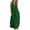 Green, variant on Maxi Dress for Women Tropical Summer V Neck Sleeveless Split Long Beach Dresses Casual Loose Sundress with Pockets Navy,XL