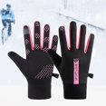 thumbnail image 1 of Guantes de invierno a prueba de viento, guantes de snowboard para correr, conducir, deportes al aire libre Las mujeres se deslizan, 1 of 8