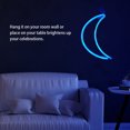 thumbnail image 4 of Zyyini LED Light,Neon Light,Moon Shape LED Neon Light Sign Decorative Neon Wall Light for Dormitory Bedroom Party, 4 of 8