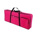 thumbnail image 4 of Almencla 61 Key Keyboard Case Electric Piano Keyboard Gig Bag 40.16"x16.54"x1.97" Keyboard Bag , Rose Red, 4 of 8