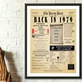 thumbnail image 3 of 45th Birthday Party Decor Poster 45 Years Ago Back In 1979, 3 of 5