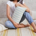 thumbnail image 6 of PILLOWPIA Phineas Striped Cotton Pillow Cover, 12'' x 20'', Decorative Throw Pillow Case, 6 of 6