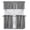 Black & White, variant on Native Fab Gingham Check 3 Pieces Window Curtain Tiers 26"x36" and Valance 54"x18" Set - Rod Pocket - Semi Sheer - Farmhouse Curtain for Kitchen, Cafe, Bathroom, Living Room - Blue and White